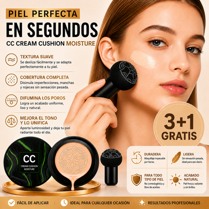 Cubre tus imperfecciones con CC Cream Cushion - 3+1 Gratis